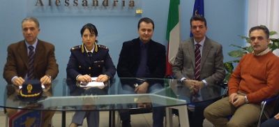 Un momento della conferenza stampa
