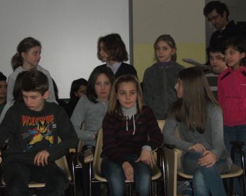 Gli alunni della Salvo D'Acquisto