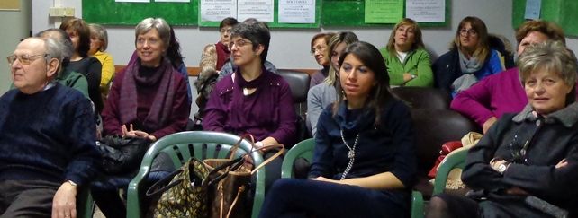 Una parte del pubblico presente all'ultimo incontro