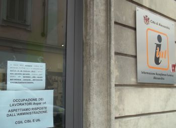 L'informagiovani occupato