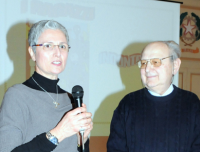 Daglia e il presidente AIC Baldi