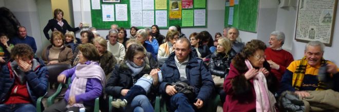 Sale - pubblico presente - L