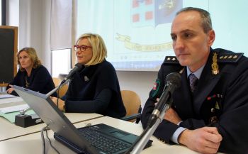 Un momento della conferenza stampa