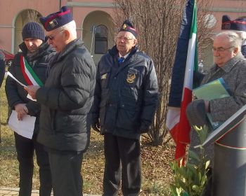 Un momento della cerimonia