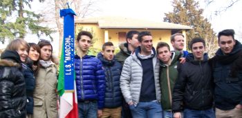 La delegazione dell'Itis Marconi