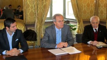 Un momento dell'incontro 