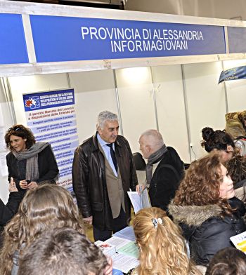 Un momento dell'inaugurazione