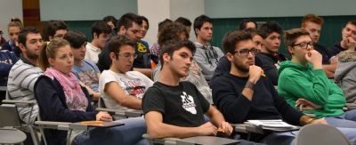 Una parte degli studenti presenti