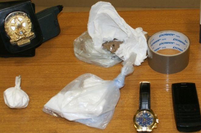 Il materiale sequestrato 