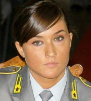 Il Comandante della Finanza di Casale capitano Francesca Bertone