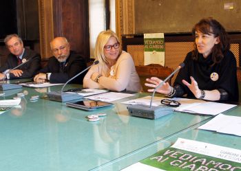 Un momento della conferenza stampa