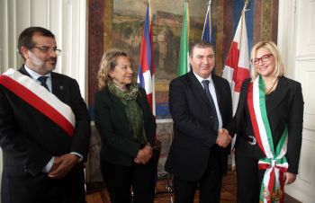 Da sinistra: Mazzoni, Tafuri, Masciari, Rossa