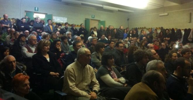 Una parte del pubblico presente 