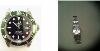 Due orologi rubati e recuoperati