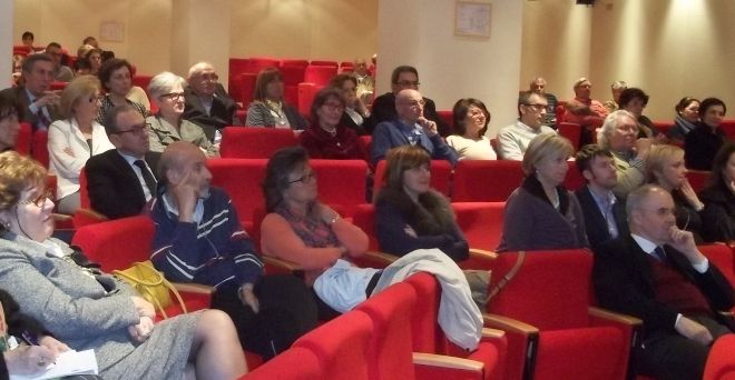 Una parte del pubblico presente