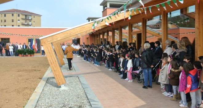 I numerosissimi bambini presenti