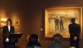 Un momento della serata