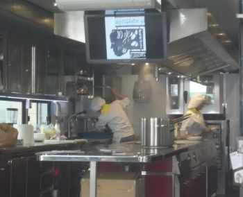 Il camper cucina ipertecnologico proveniente da fuori