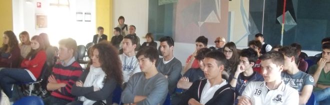 I giovani del Liceo presenti