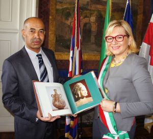 L'incontro tra i due sindaci