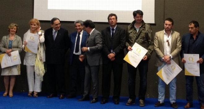 I titolari degli gli agriturismi del tortonese premiati