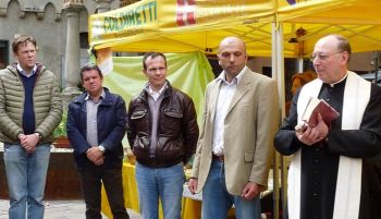 L'inaugurazione dell'Agrimercato di Arquata Scrivia