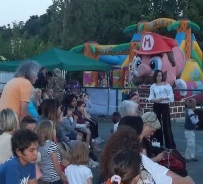 Un momento dell'inaugurazione