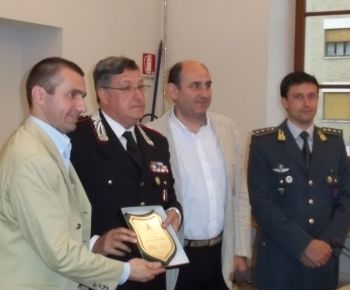 Da sinistra: berutti, Sanna, Carabetta e Brunetti