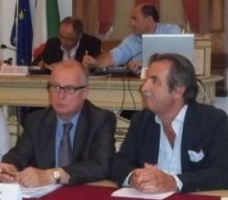 I vertici dell'Asl: Paolo Marforio e Frascesco Ricagni