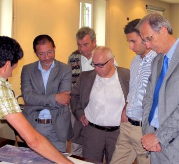 Un momento dell'incontro 