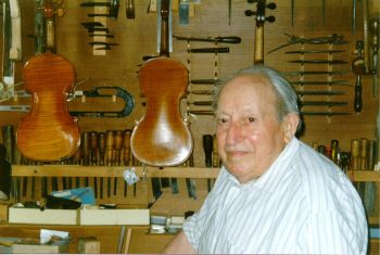 Arnaldo Morano nel suo laboratorio