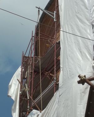 Ecco da dove è caduto il giovane operaio