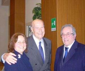 Maria Grazia Pacquola - Umberto Veronesi - Giannino Pasquali