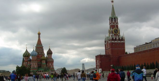La splendida piazza Rossa