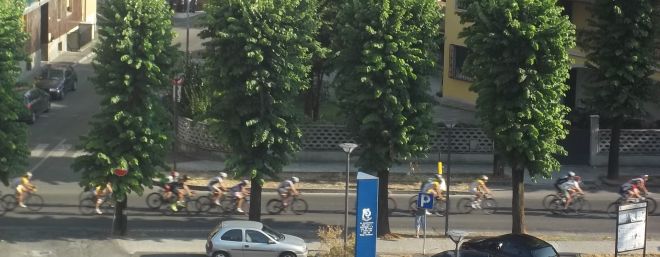 Uno dei 20 passaggi della corsa