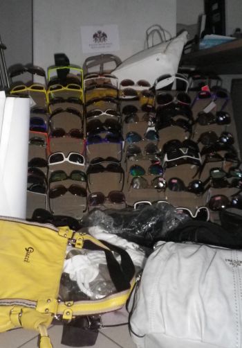 Il materiale sequestrato