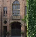 L'ingresso della Biblioteca