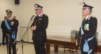 un momento del passaggio di consegne