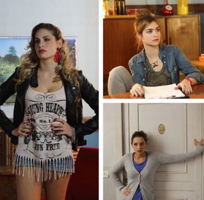 Le tre protagoniste femminili: Maria Chira Centorami, Nadir Caselli eSara Cardinaletti