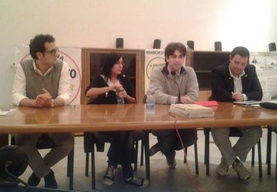 i relatori del dibattito