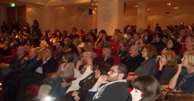 Parte del pubblico presente