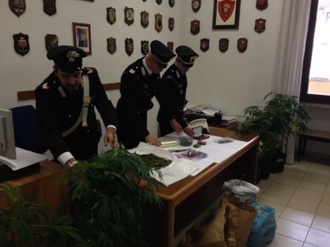 La droga sequestrata 