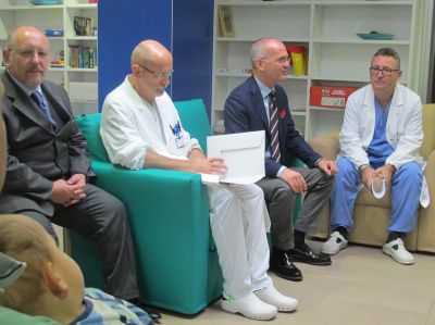 Un momento dell'incontro di giovedì