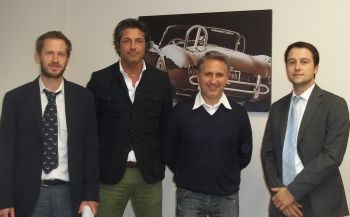 Da sinistra: Mattia Crucioli, Luigi Farano, Fabio Morreale, Andrea Ferreccio