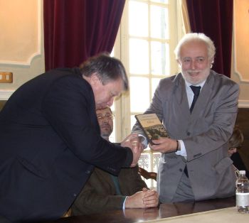 Un momento della cerimonia