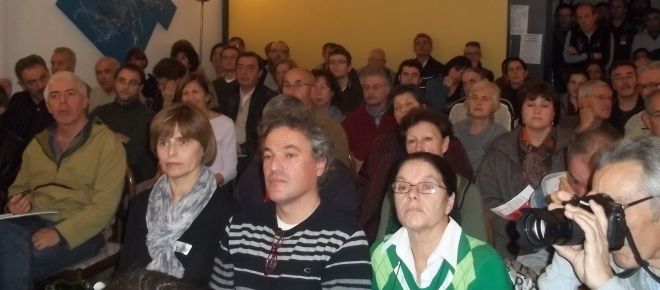 Un piccola parte del numerosissimo pubblico presente