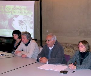 Un momento dell'incontro 