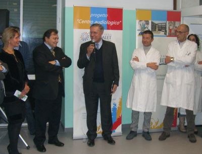 Un momento dell'inaugurazione 