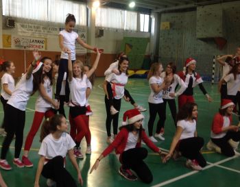 Un momento dell'accoglienza