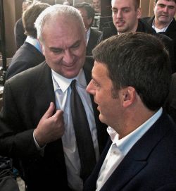Guido Ghisolfi e Matteo Renzi 